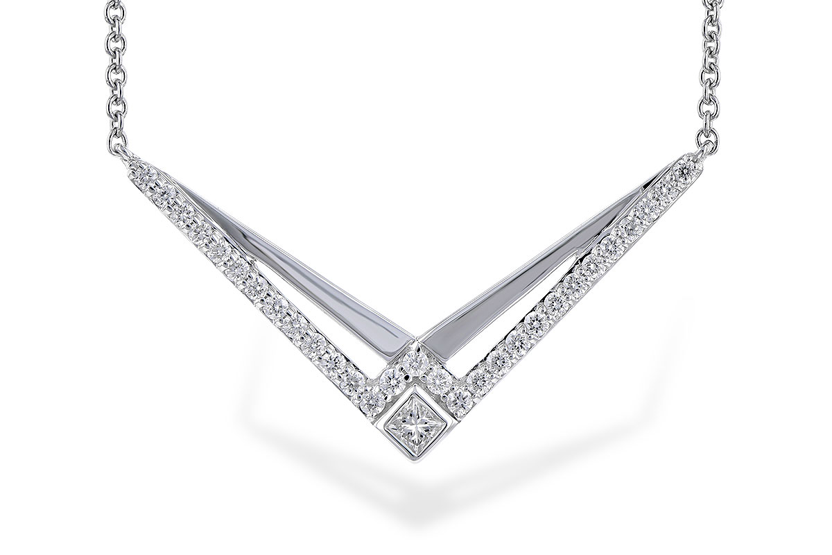M291-80867: NECKLACE .22 TW
