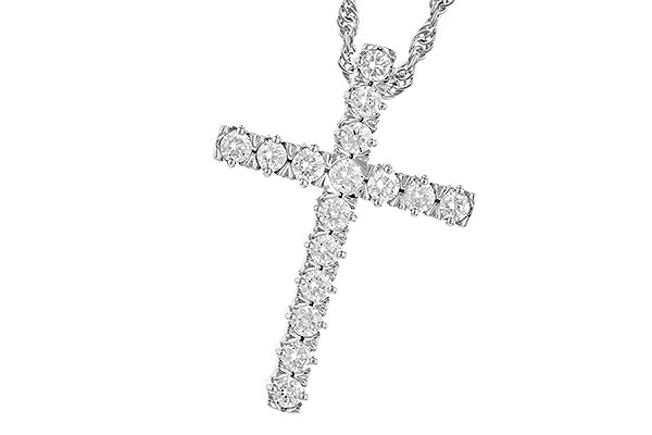 M292-64494: NECKLACE .50 TW