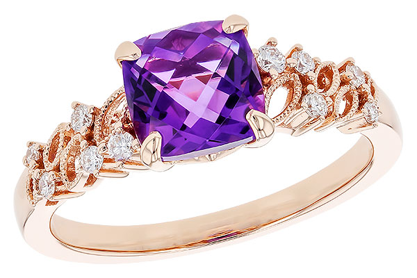M292-66321: LDS RG 1.40 AMETHYST 1.53 TGW (7MM AMY)