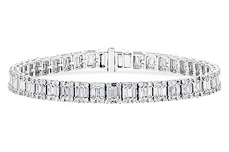 M292-66330: BRACELET 2.72 TW BAGUETTES 4.10 TW
