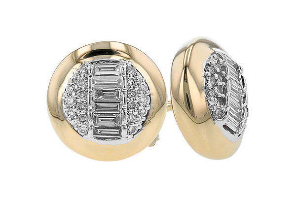 M292-68121: EARRINGS .15 BAG .26 TW