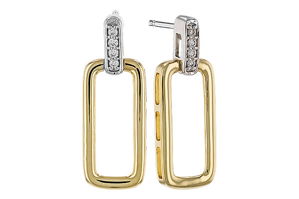 M292-72676: EARRINGS .04 TW