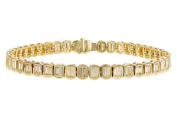 M293-55430: BRACELET 2.30 TW BAGUETTE (7")