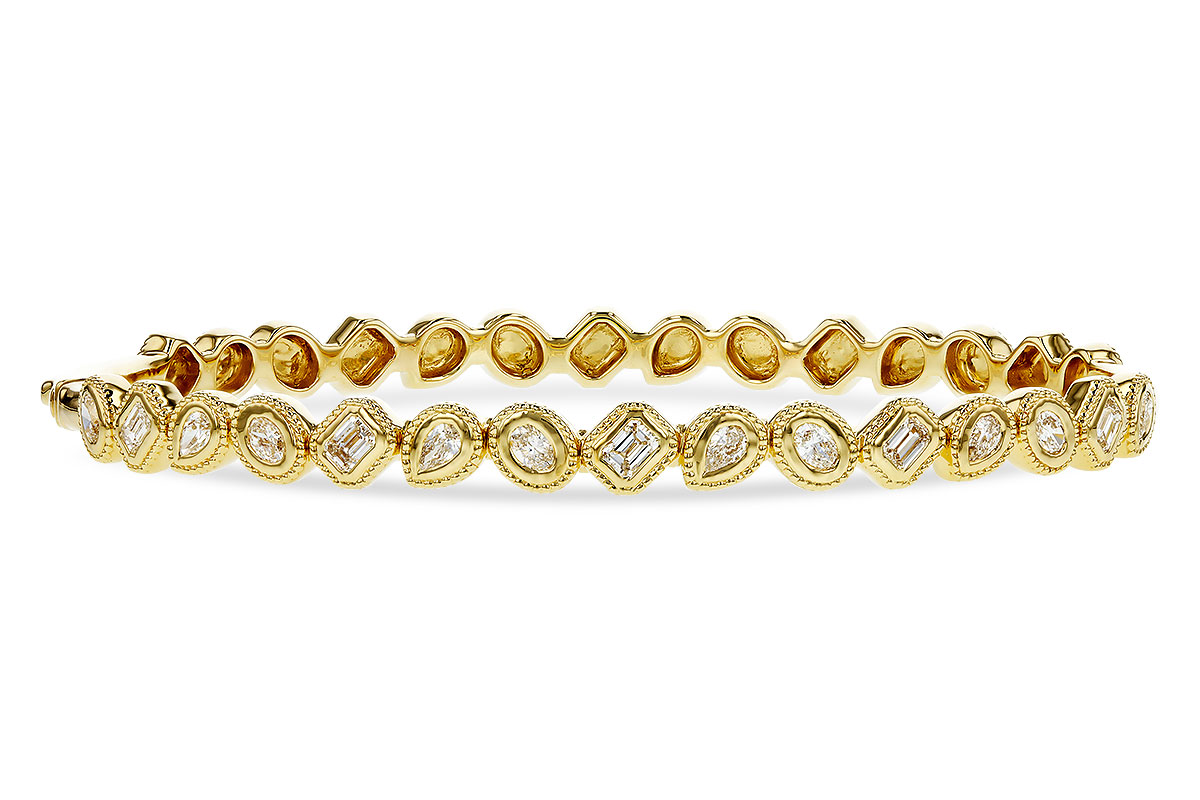 M293-62712: BANGLE 1.00 TW FANCY CUT DIAS