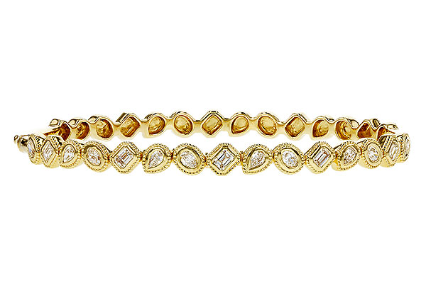 M293-62712: BANGLE 1.00 TW FANCY CUT DIAS