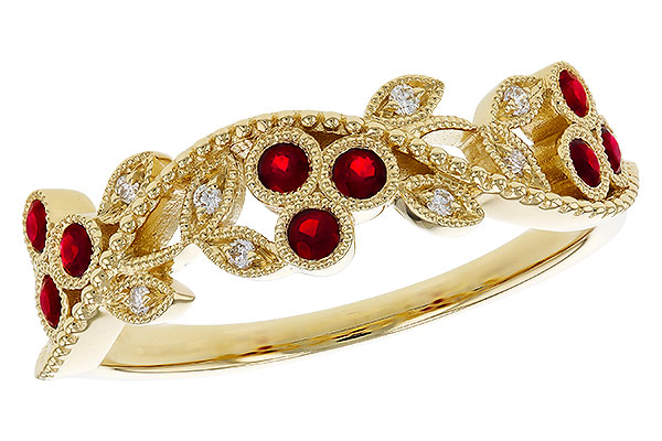 M293-63549: LDS DIA RG .22 RUBY TW .28 TGW