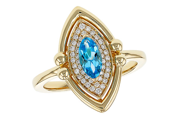 M293-63567: LDS RG .54 BLUE TOPAZ .70 TGW (8x4MM BT)