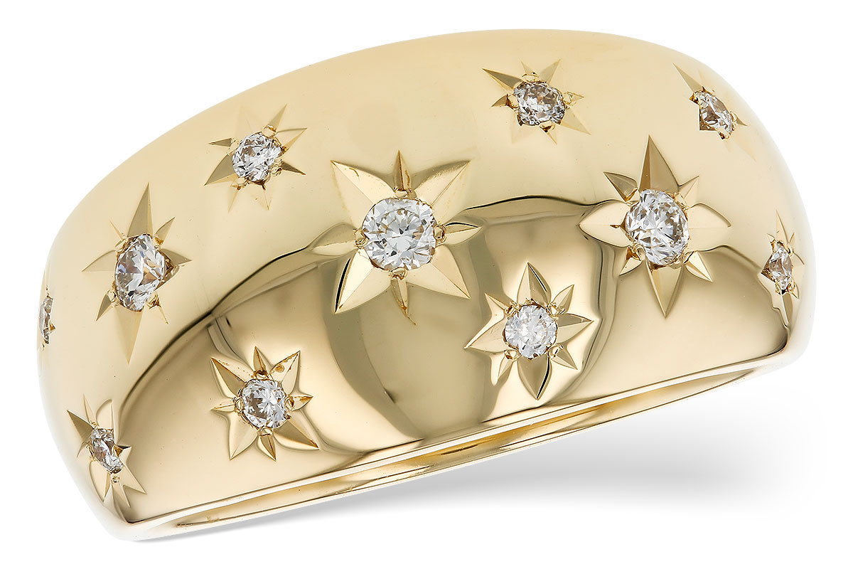 M294-46330: LDS DIA WEDDING RING .18 TW