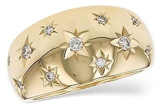 M294-46330: LDS DIA WEDDING RING .18 TW