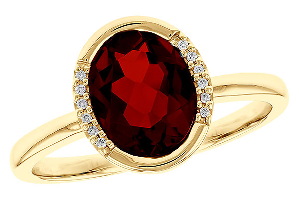 M294-47230: LDS RG 2.02 TW GARNET 2.05 TGW (9x7 GAR)