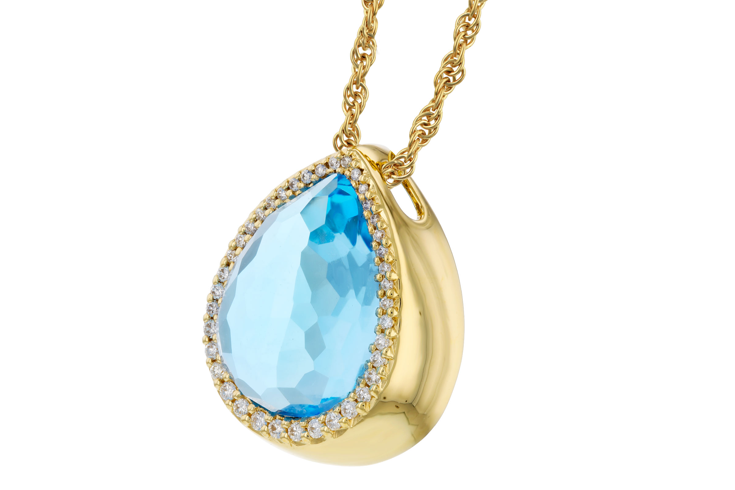 M294-47258: NECK 5.78 LONDON BLUE TOPAZ 5.92 TGW (14x10MM)