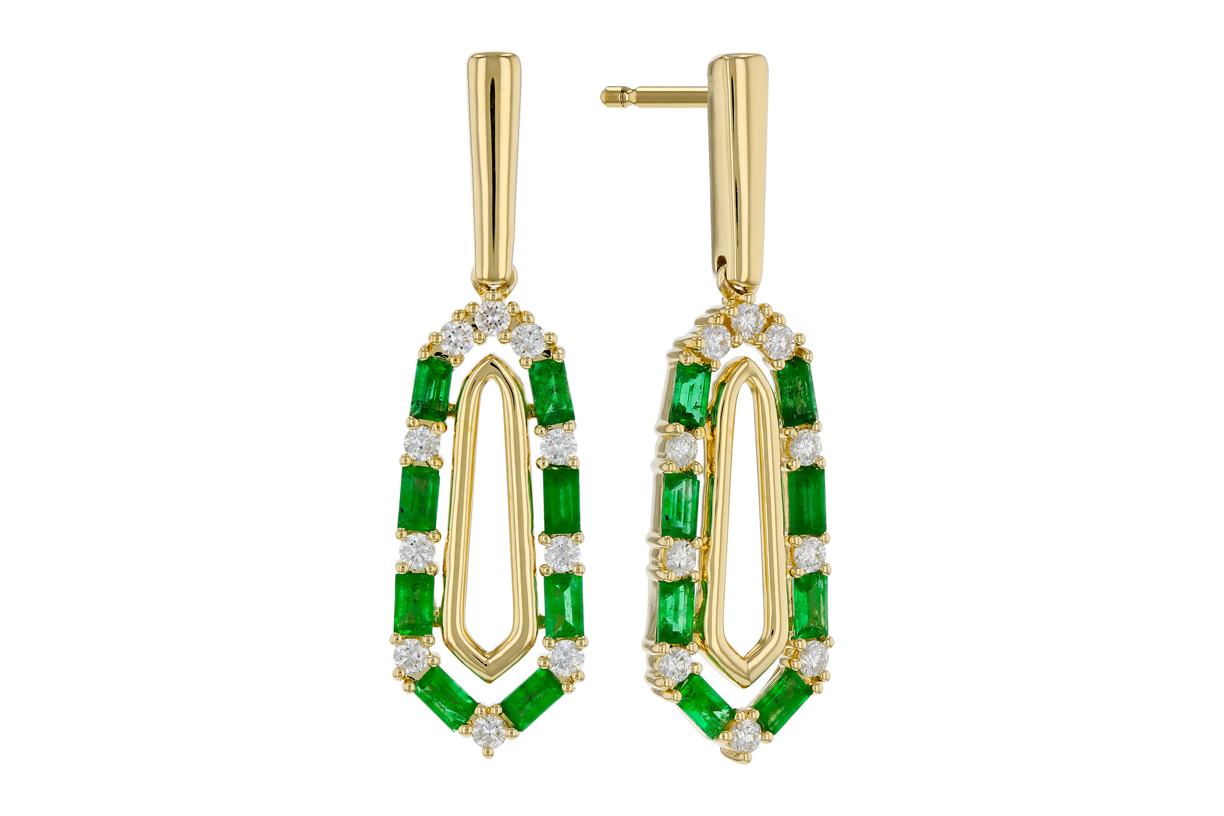 M294-49049: EARR .74 TW EMERALD 1.02 TGW